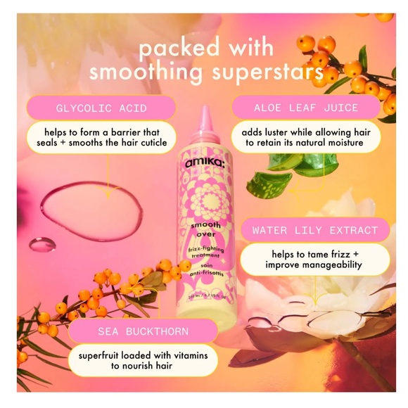 NEW amika Smooth Over Frizz-Fighting Hair Treatment Mask - Picture 6 of 10